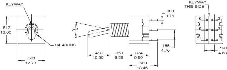 Toggle Switches T9011