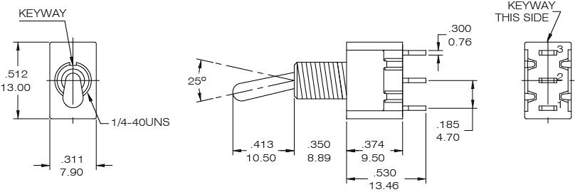 Toggle Switches T9013